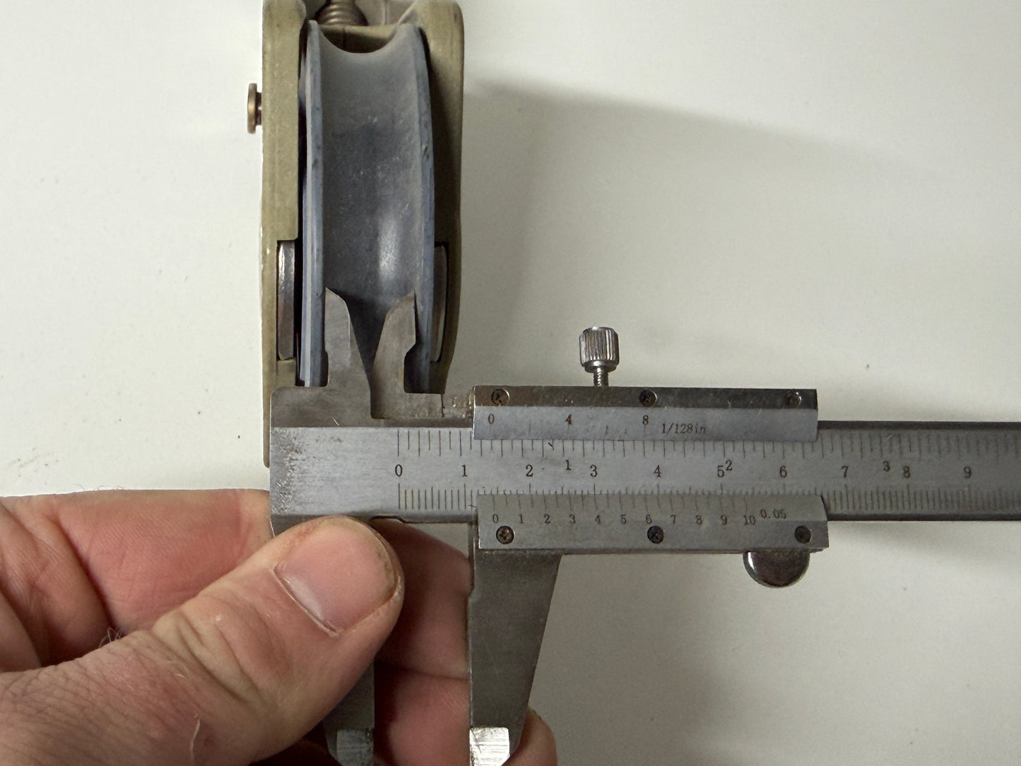 Lewmar 1 schijfs blok 90 mm schijf tot 14 mm lijn