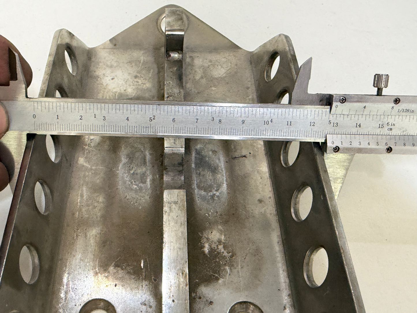 RVS beschermer 23 x 10 cm