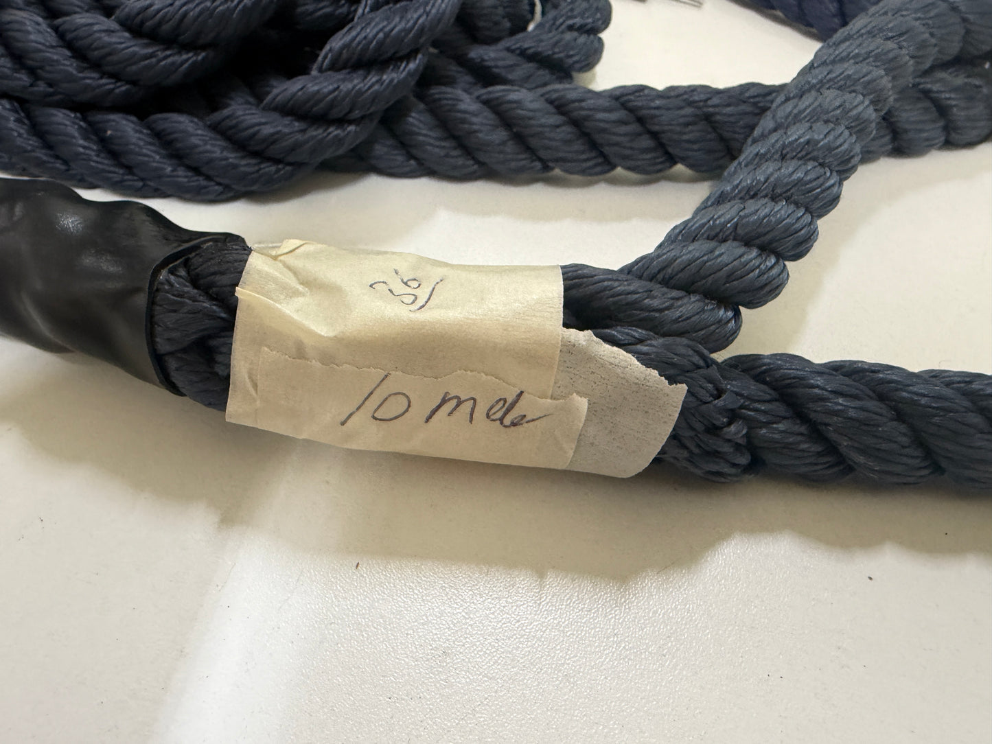 Landvast 10 meter met gesplitst oog 18 mm - NIEUW