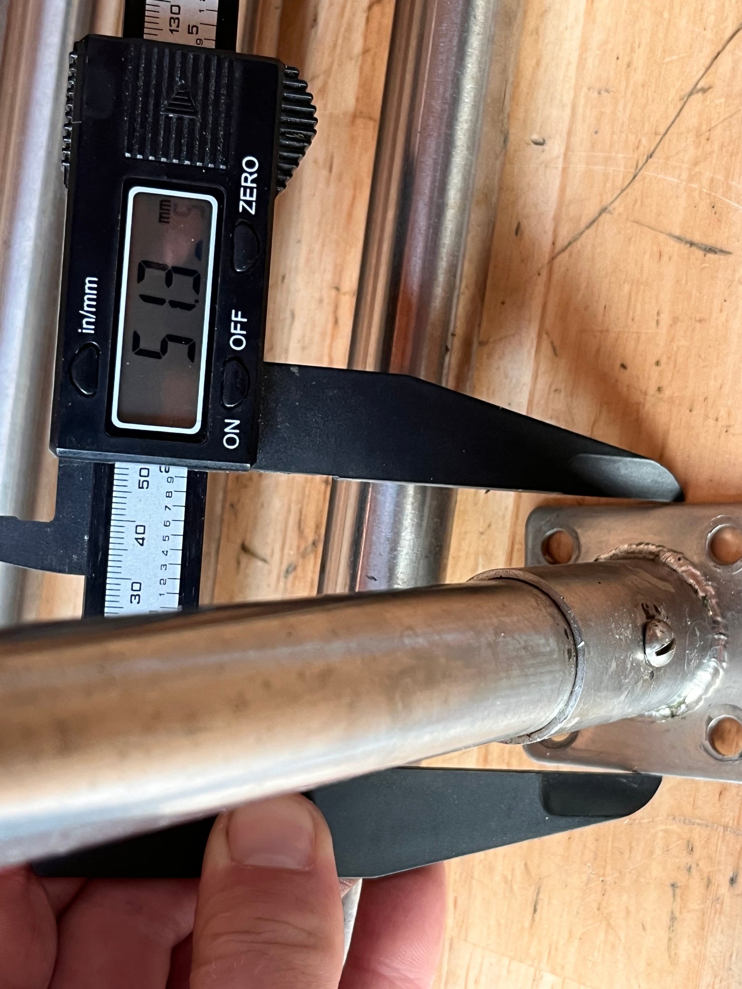 4 RVS scepters 39 cm inclusief scepterpotten