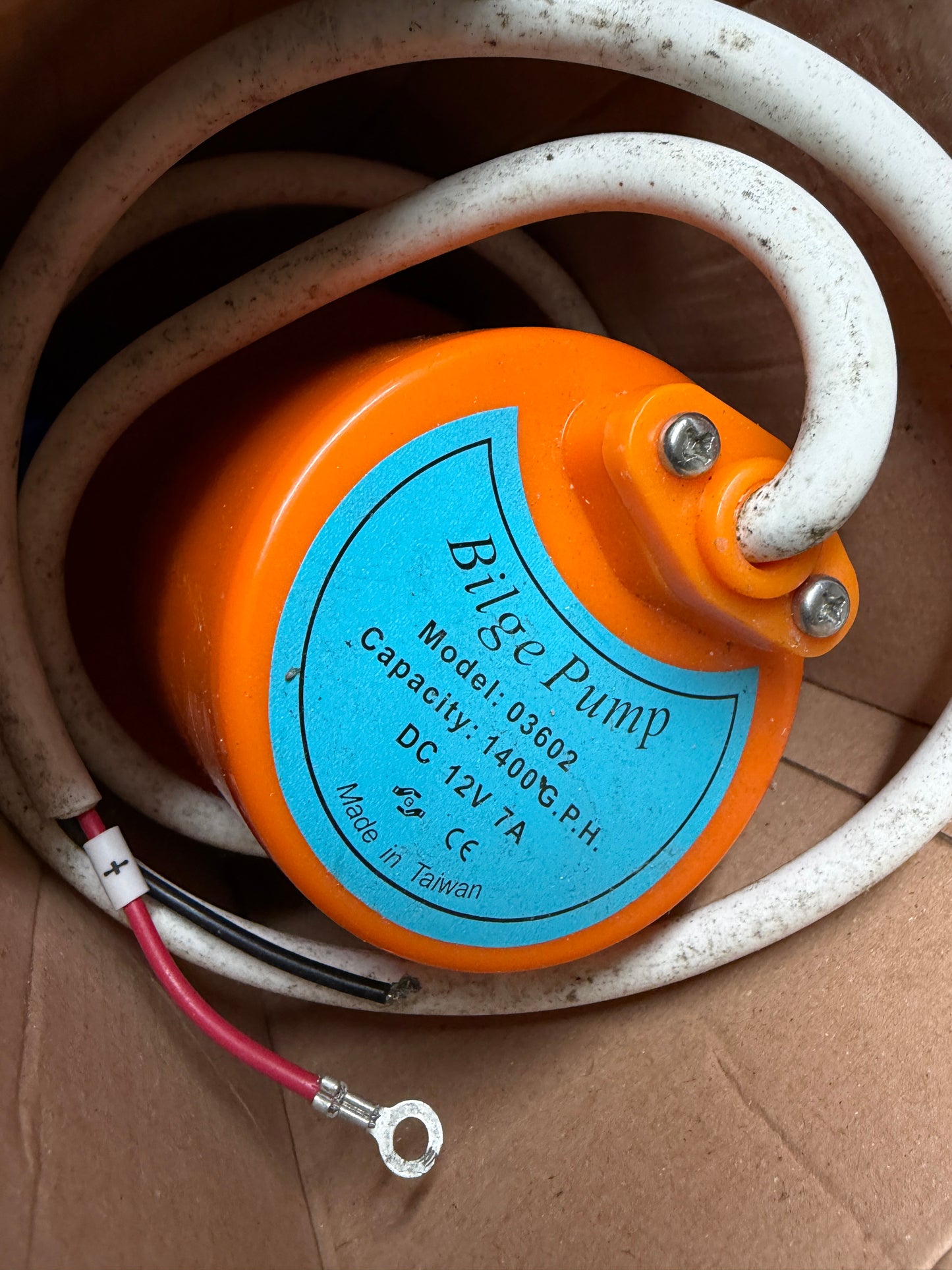 Plastimo Bilge pomp model 03602 12 volt