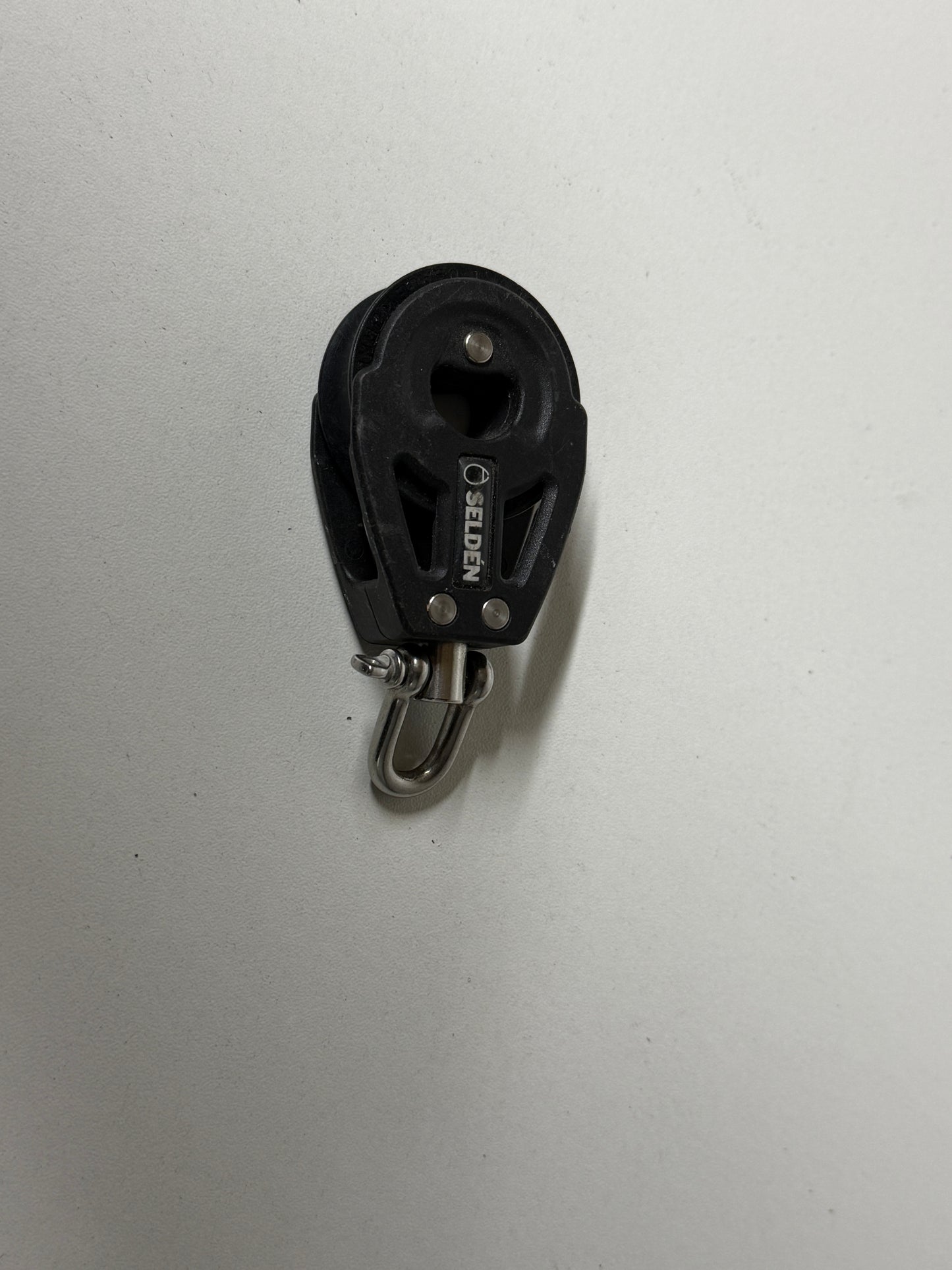 Selden 1 schijfs blok gelagerd 40 mm tot 10 mm wartel