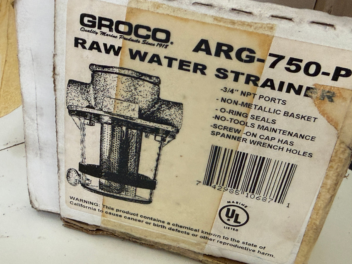 Groco ARG-750-P Raw Water Strainer