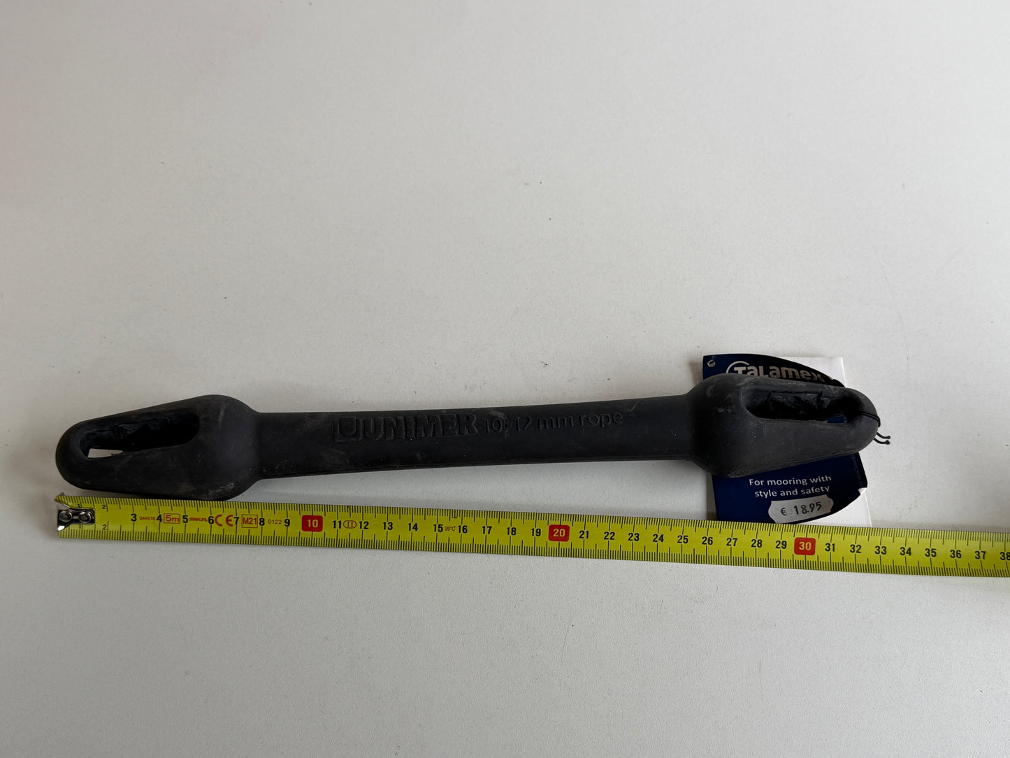 Talamex landvastveer10-12 mm nieuw