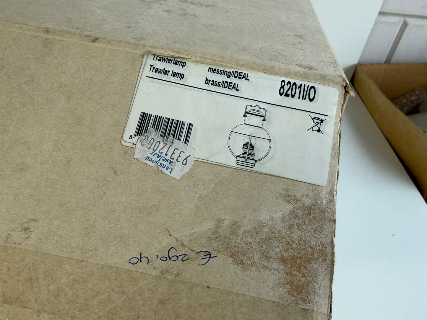 DHR Trawlerlamp | Olie 8201/0 nieuw