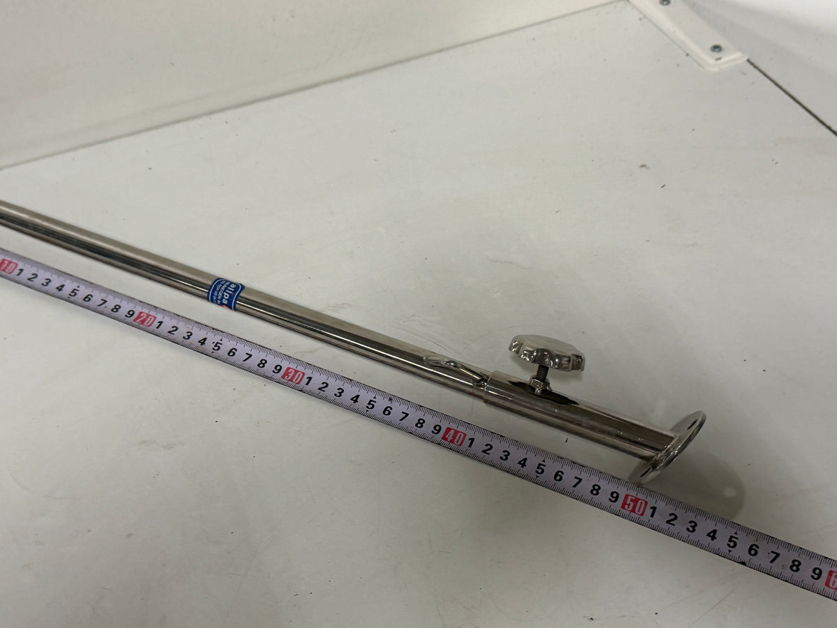 Allpa rvs vlaggenstok + houder 50 cm