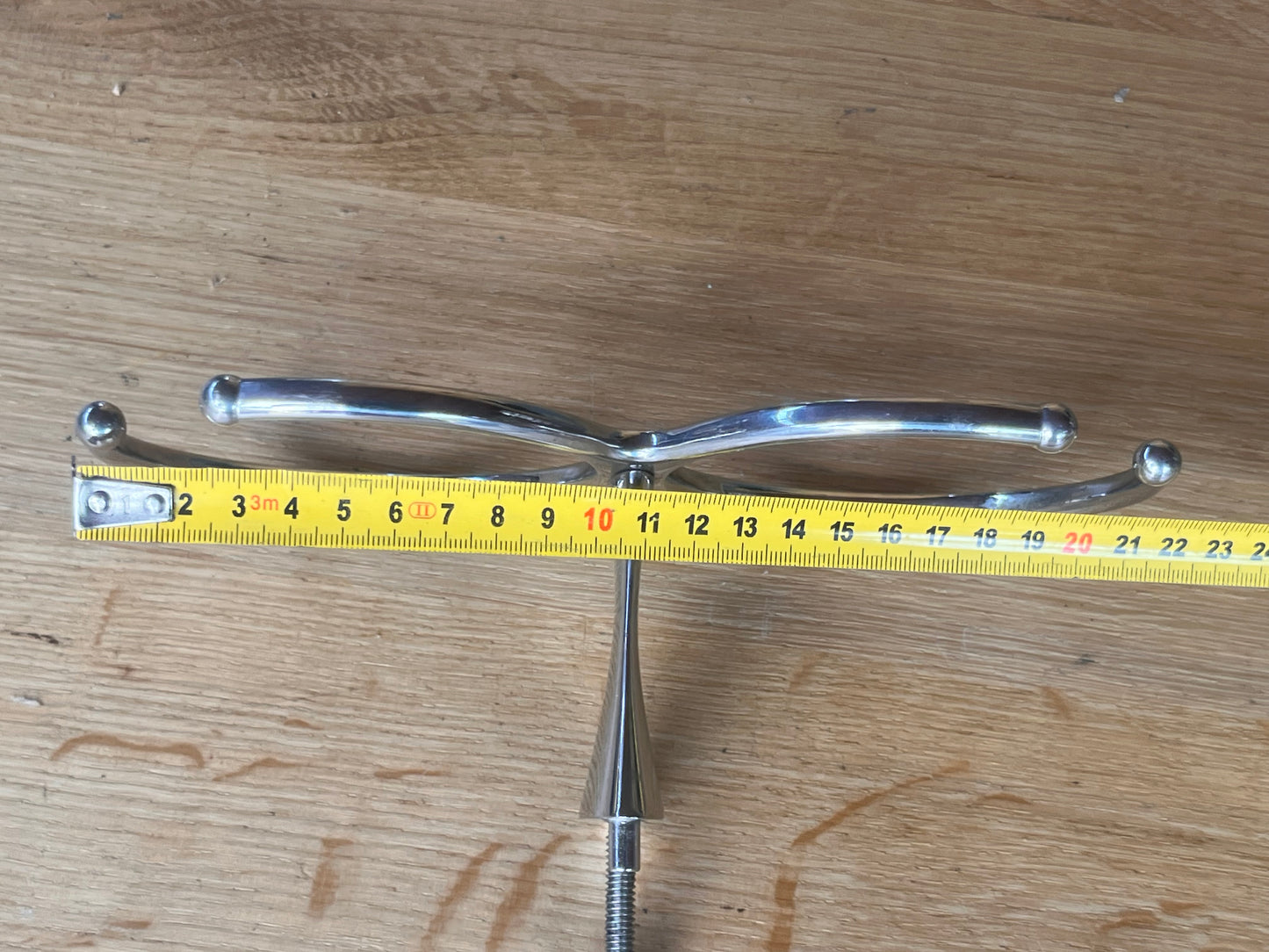 RVS bekerhouder Ø95 mm