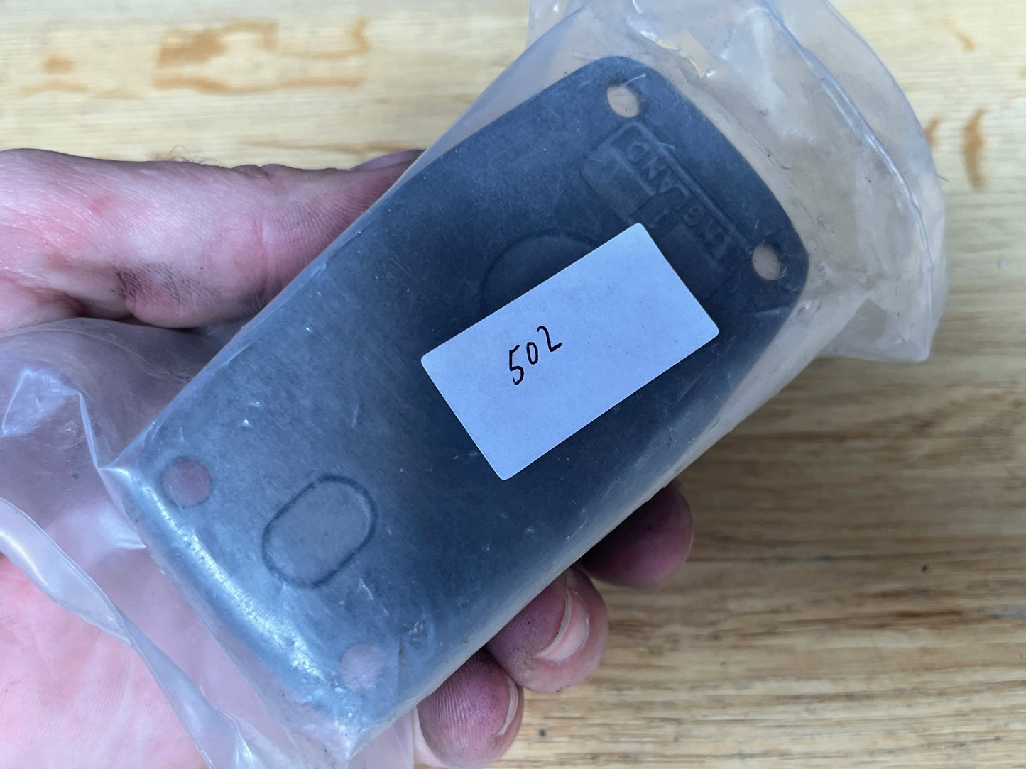 Lewmar SZ1 Dubbel schildpadblok / voetblok 50 mm