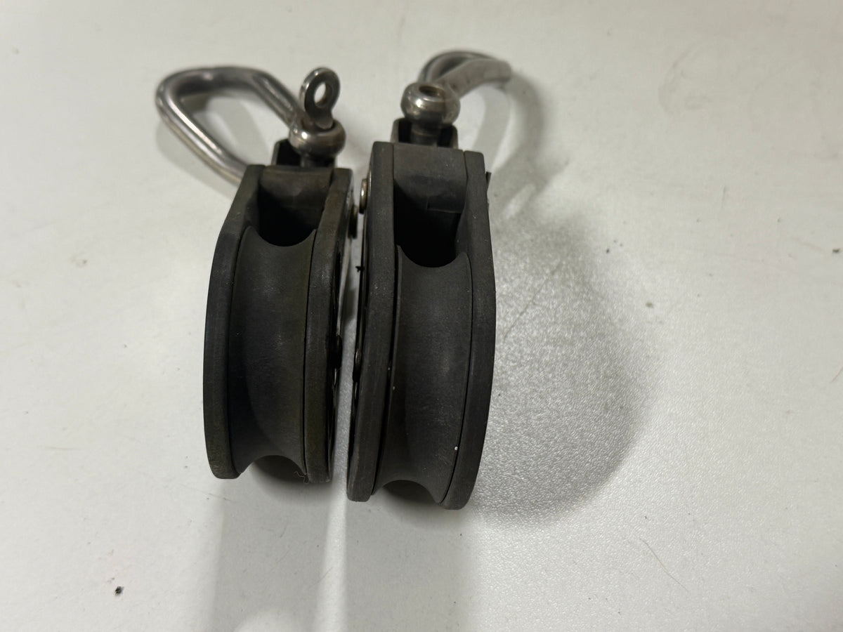 Barton 1 schijfs blok 60 mm tot 13 mm lijn