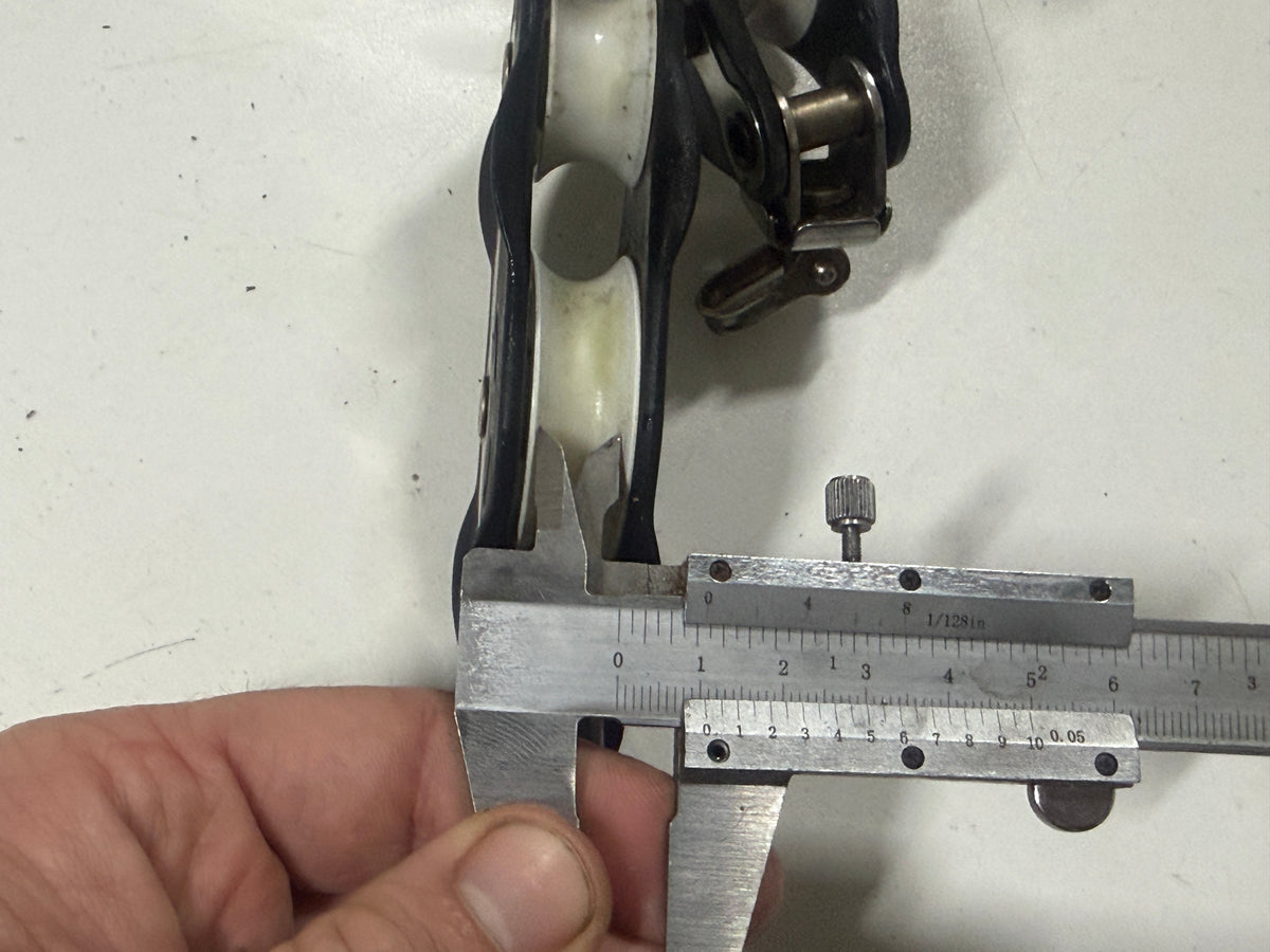 Fico grootschootblokken / vioolblokken 45 mm tot 10 mm lijn