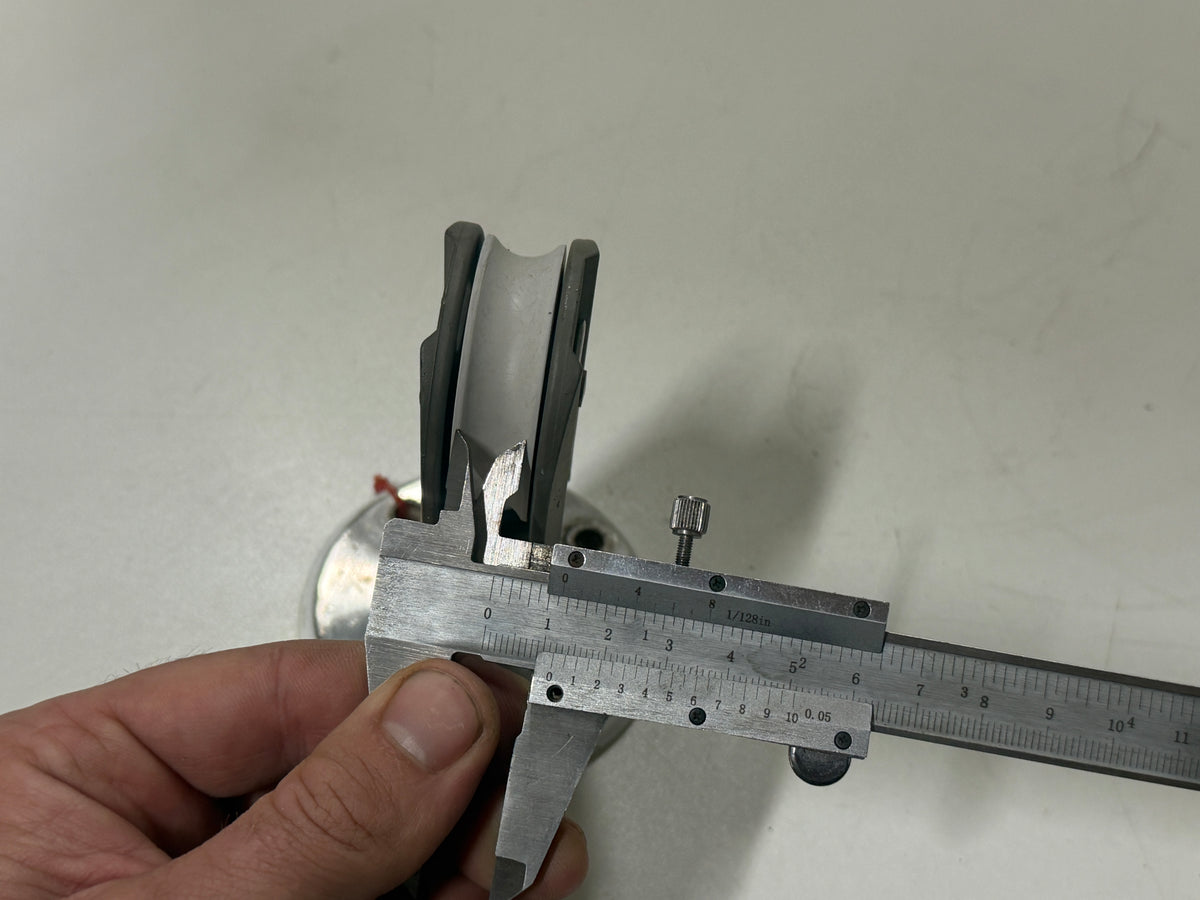 Lewmar Stand-up blok / dekblok 50 mm tot 12 mm lijn