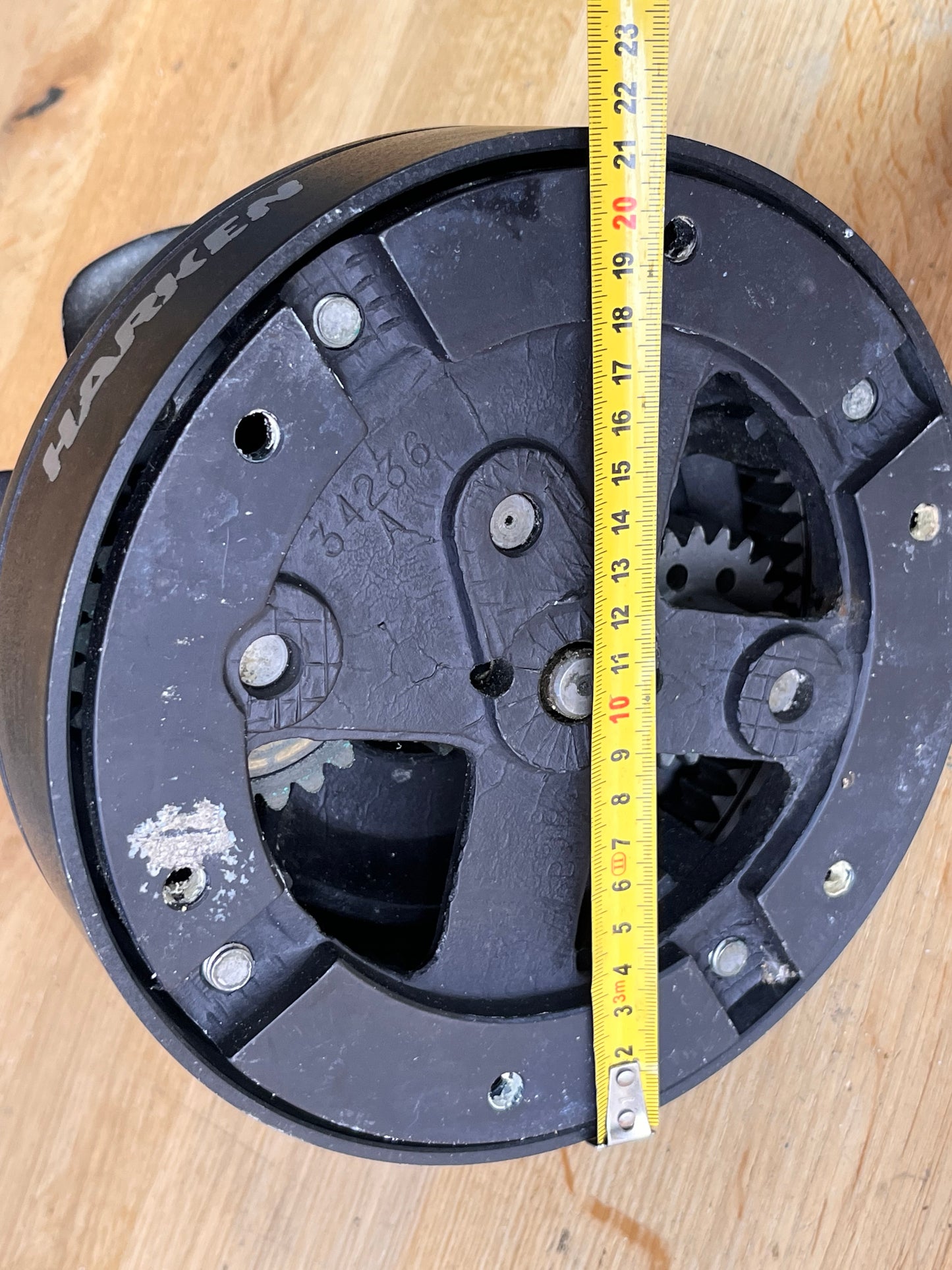 Harken 530 TCR Top Cleat Racing lieren 3 speed