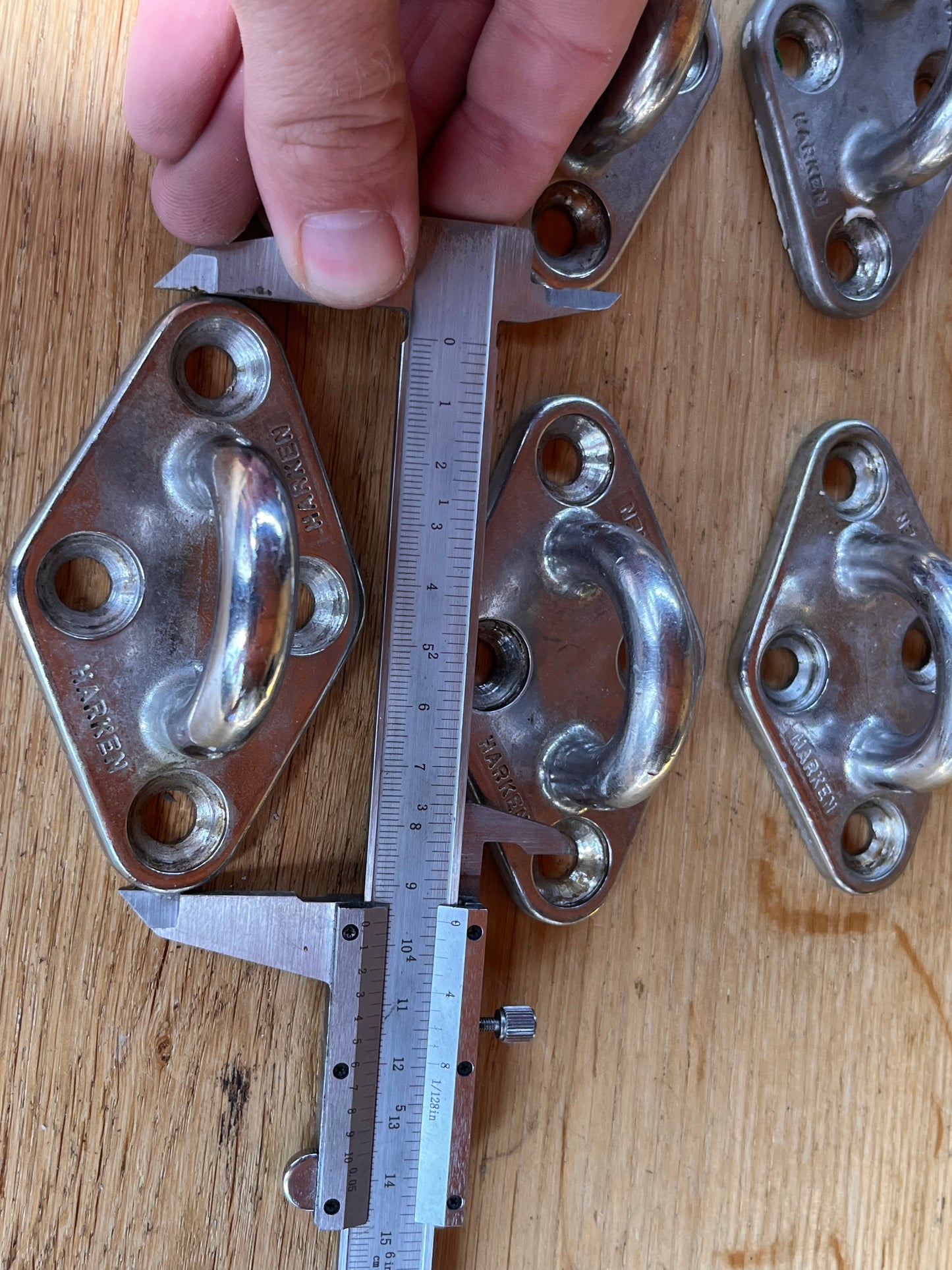 Harken diamant dekoog RVS 316