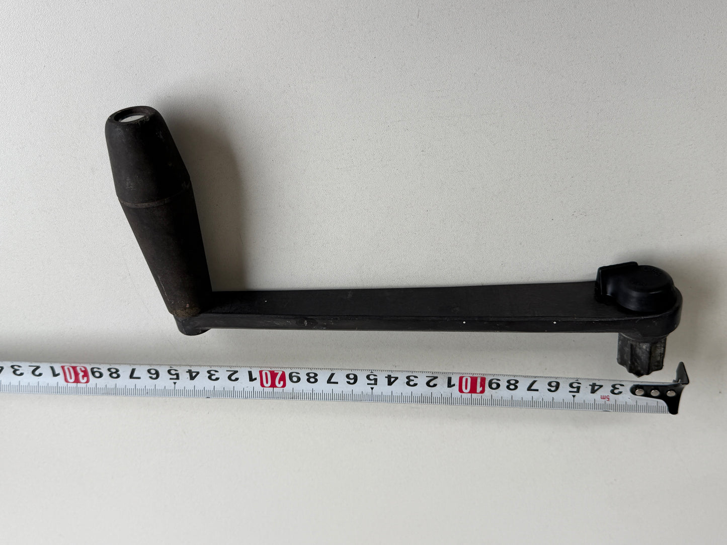 Gibb lierhendel met lock 23 cm