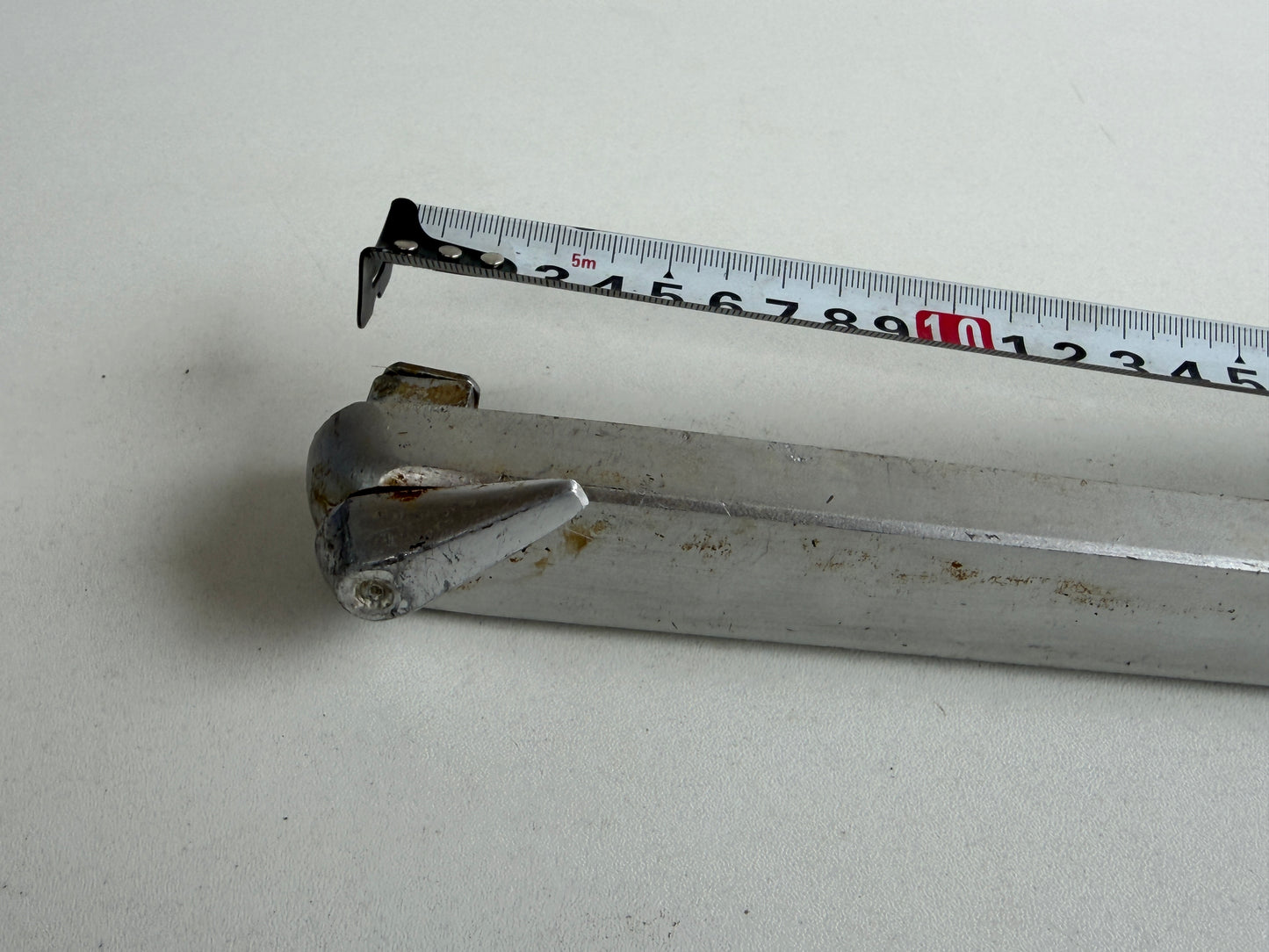 Lierhendel 25 cm met defecte lock