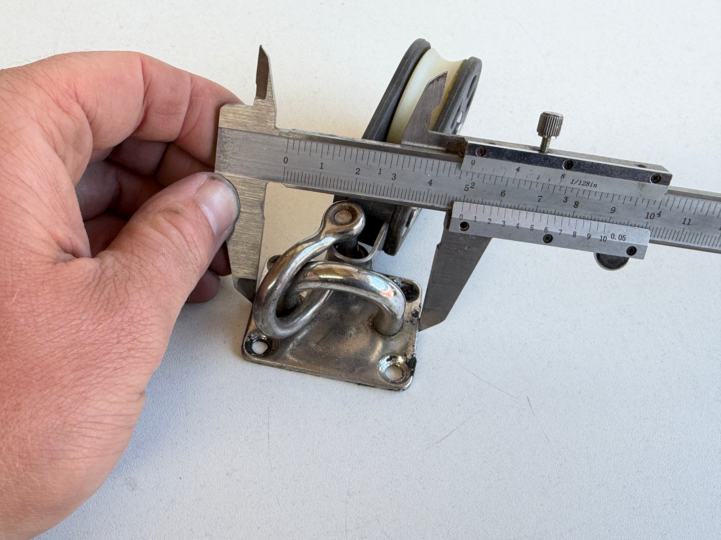 Barton 1 schijfs blok 44 mm tot 10 mm aan oog