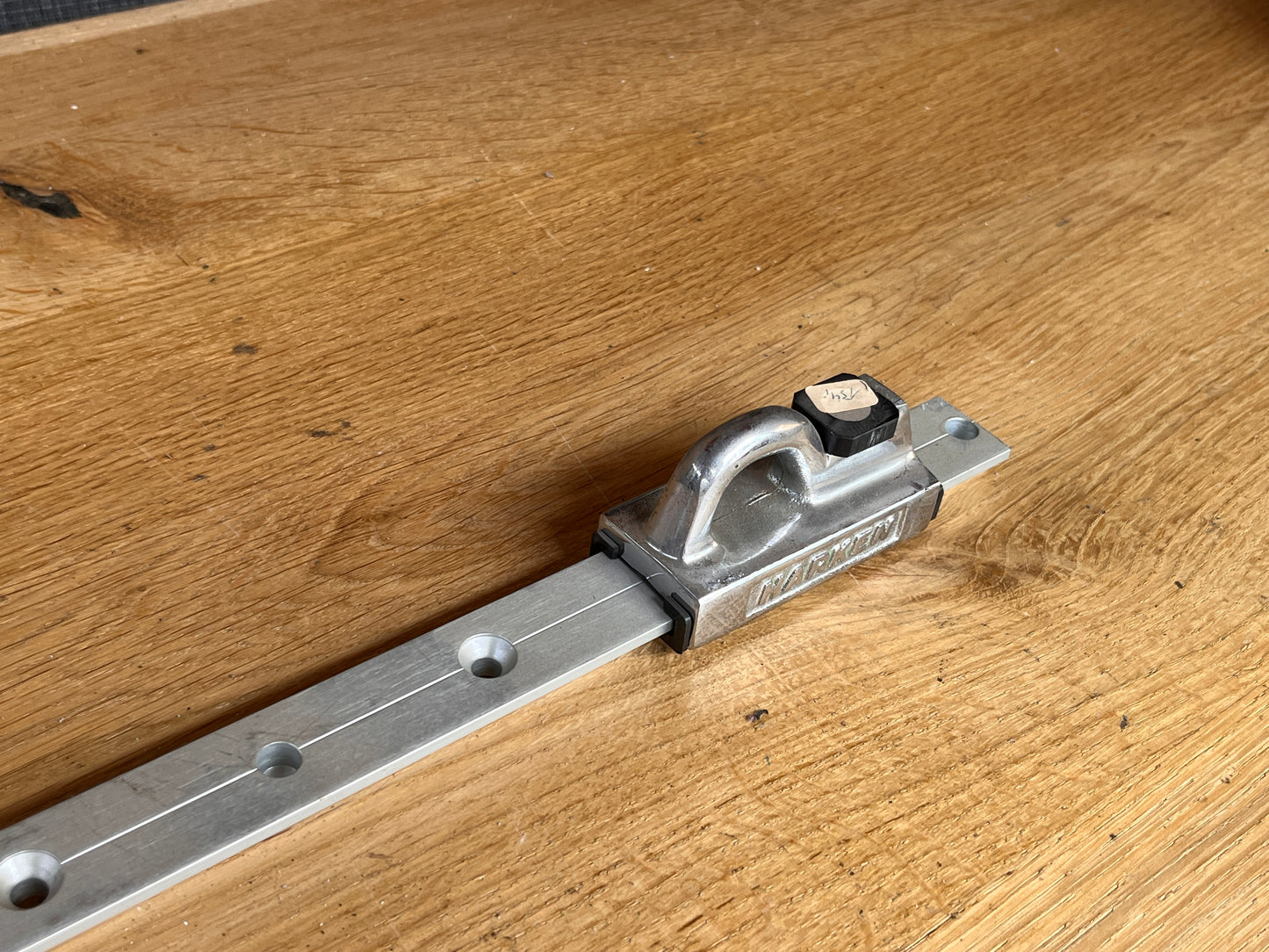 2 x Harken oog voor op rail / oogslede / incl 100 cm rail 26 mm