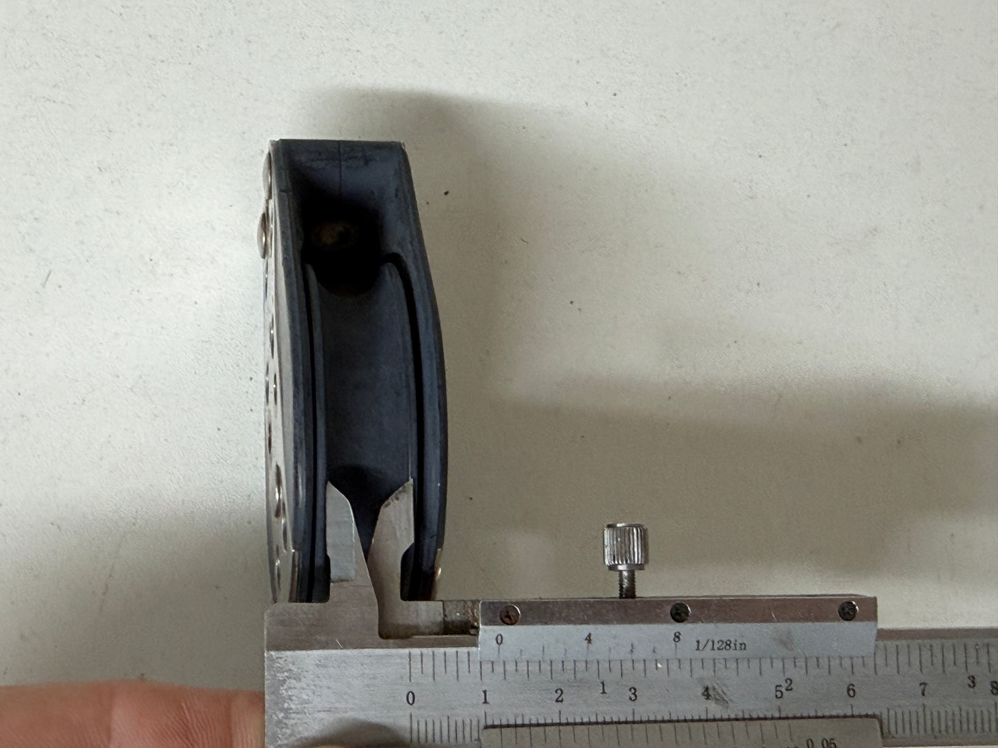 Harken keerblok / schildpadblok gelagerd 57 mm tot 12 mm