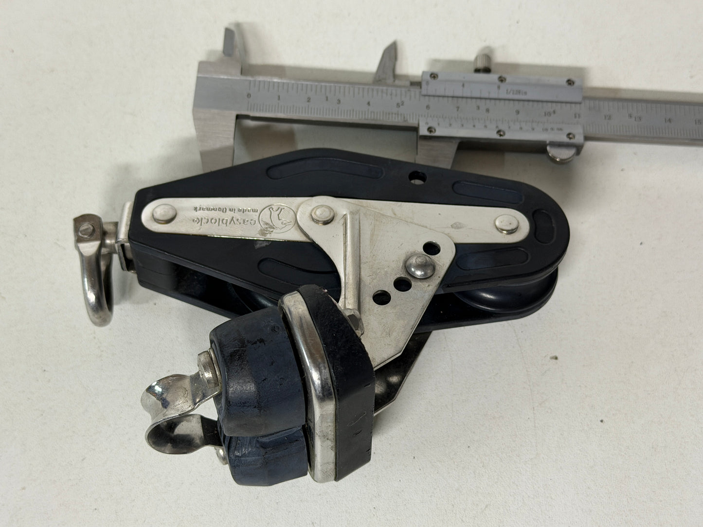 Easyblock vioolblok gelagerd + klem 60 mm tot 12 mm lijn