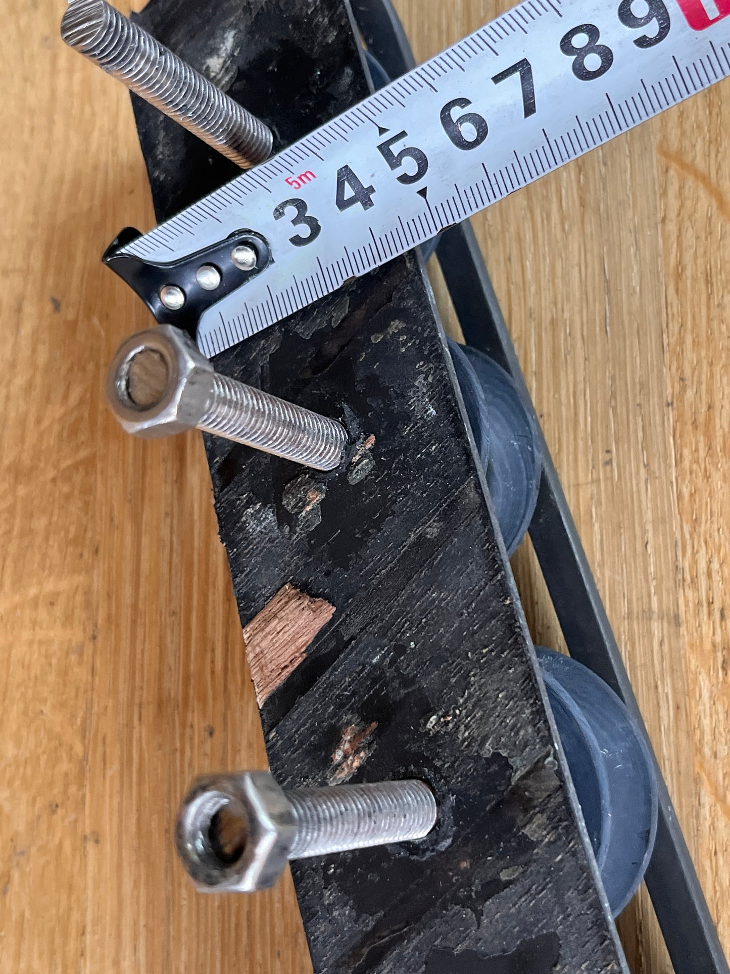 Antal gelagerde valgeleider / deck organiser 50 mm