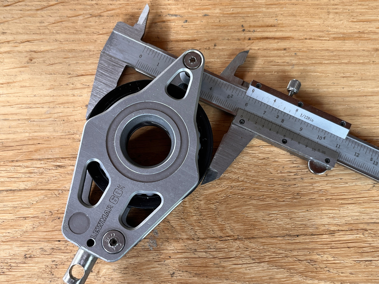 Lewmar Racing 1 schijfs blok 60 mm