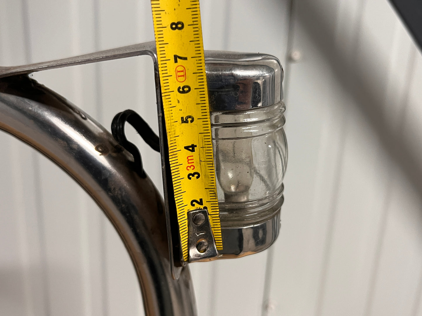 RVS beugel met 3 kleuren licht