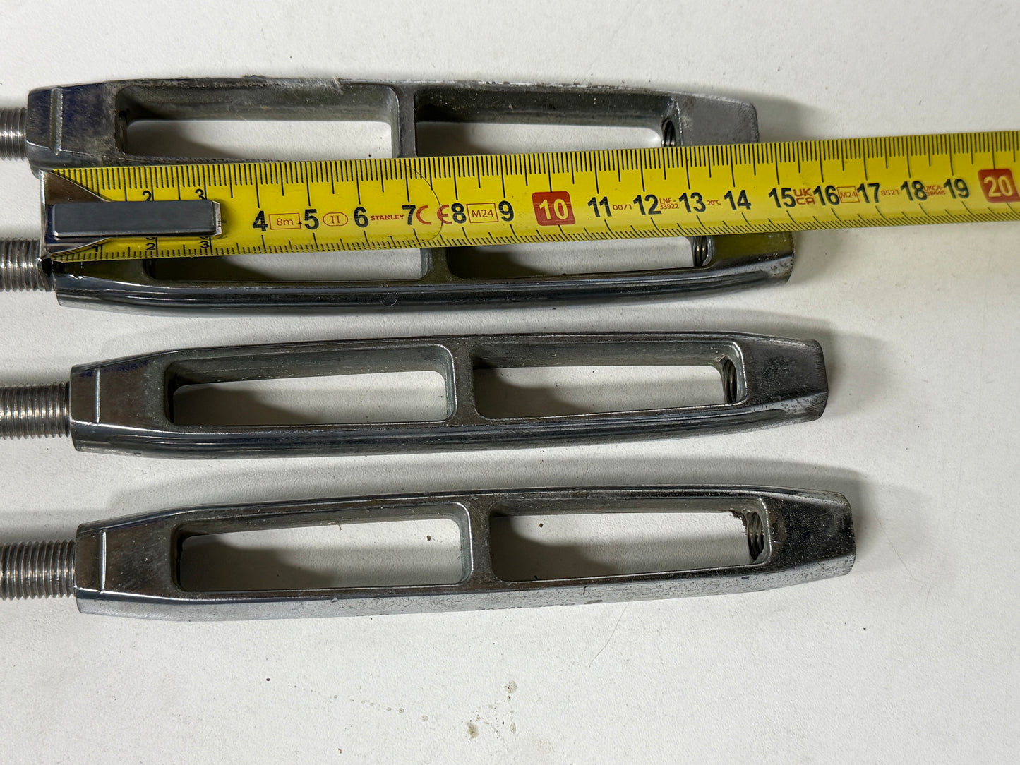 Blue Wave open-body 7/16" UNF wantspanners met fork terminal