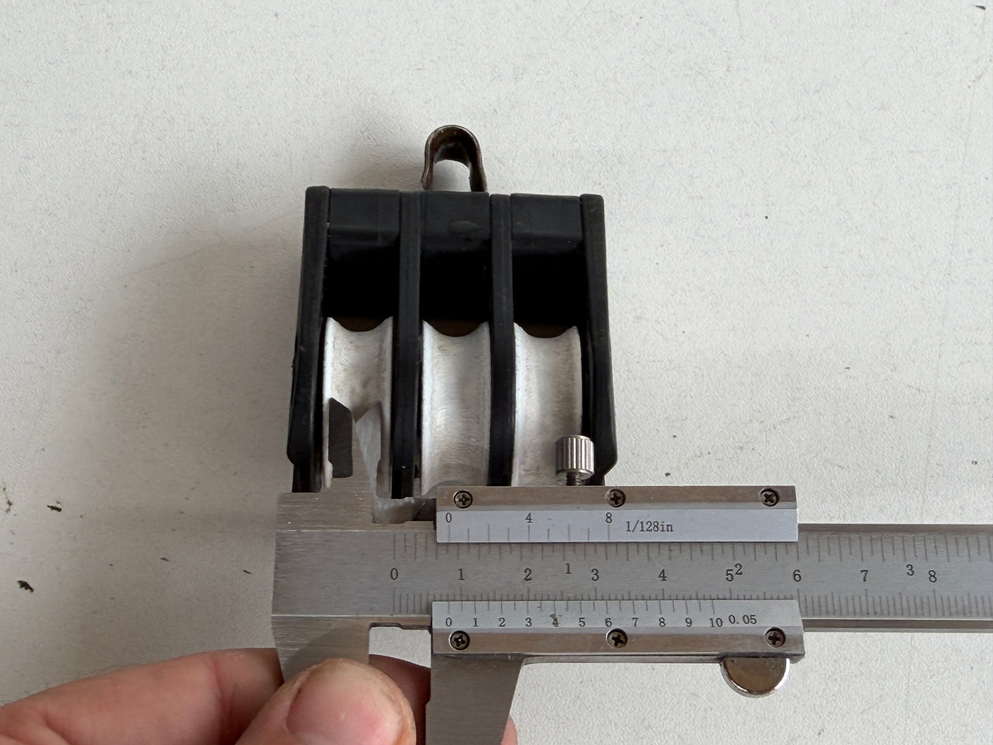 HYE 3 schijfs blok 29 mm tot 8 mm lijn