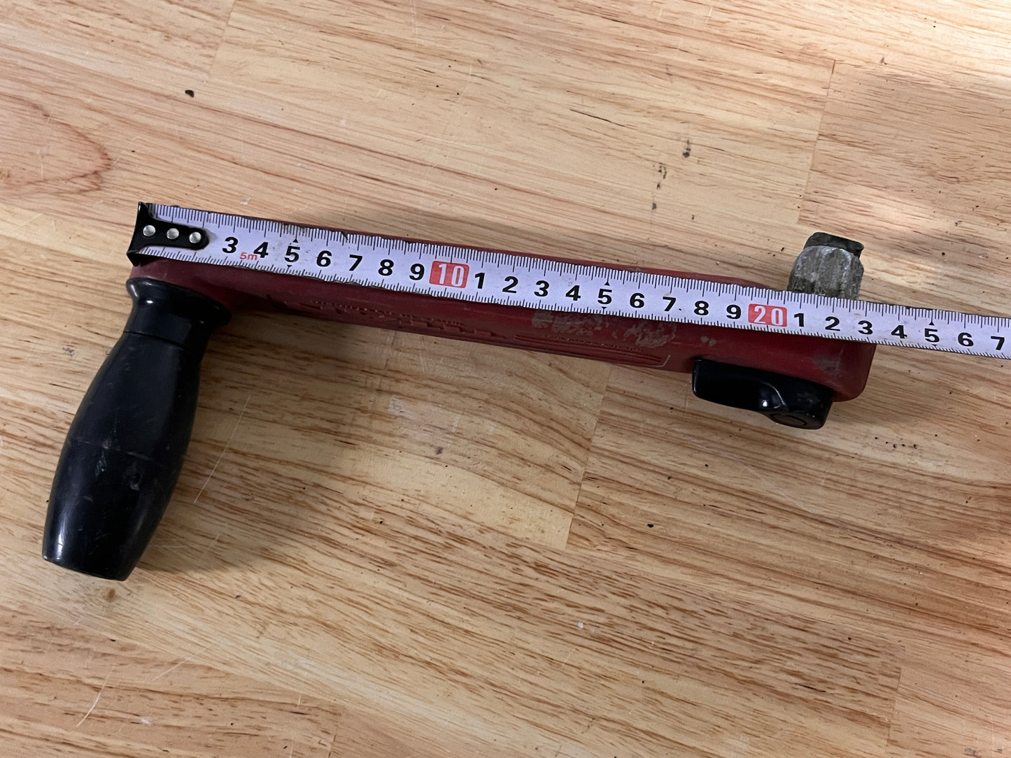 Titan lierhendel met lock 24 cm