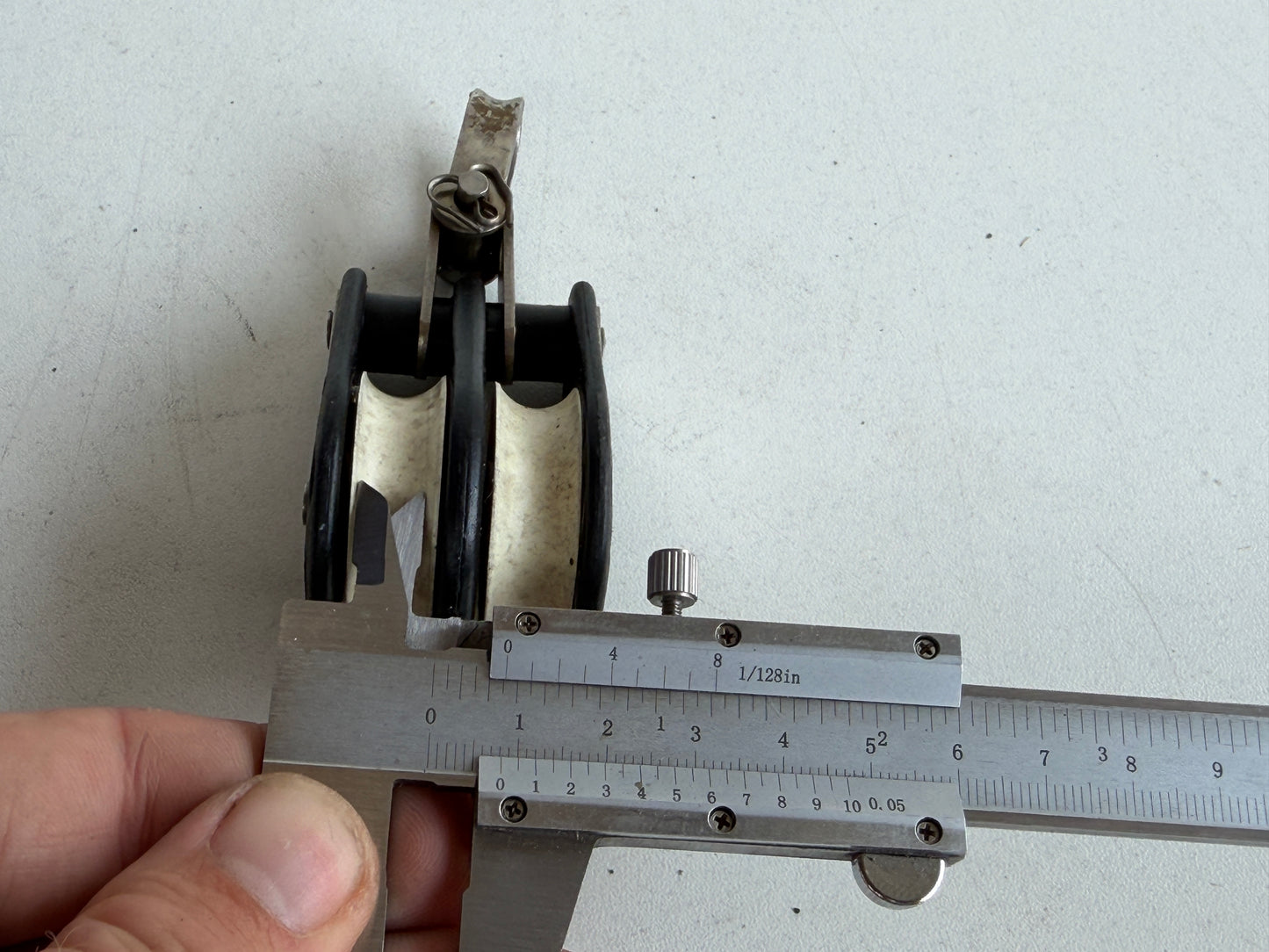Barton 2 schijfs blok 35 mm tot 8 mm lijn