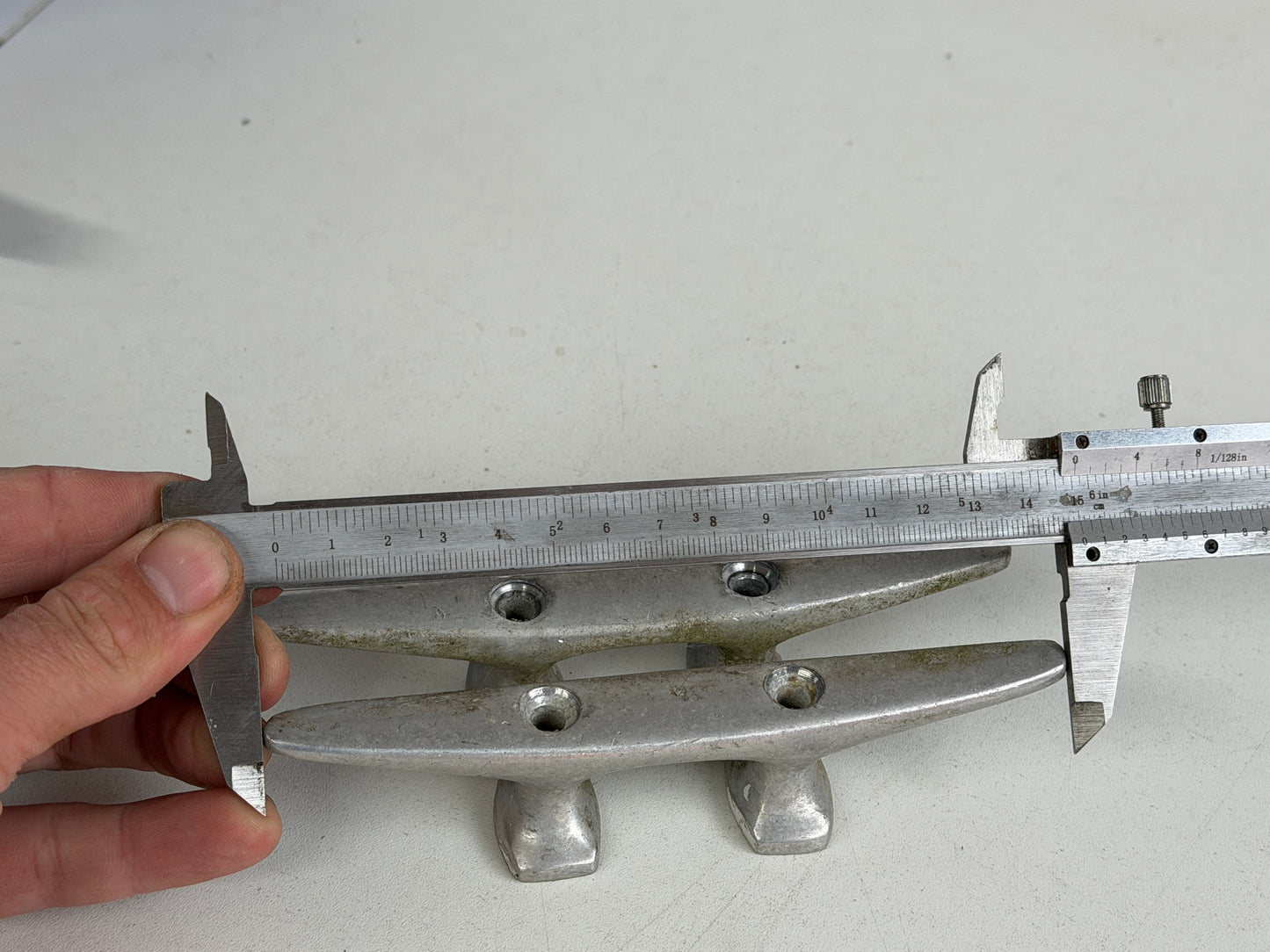 Aluminium kikker 15 cm 2 gaats