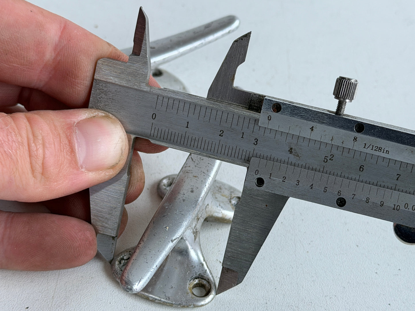 Aluminium kikker 90 mm 4 gaats