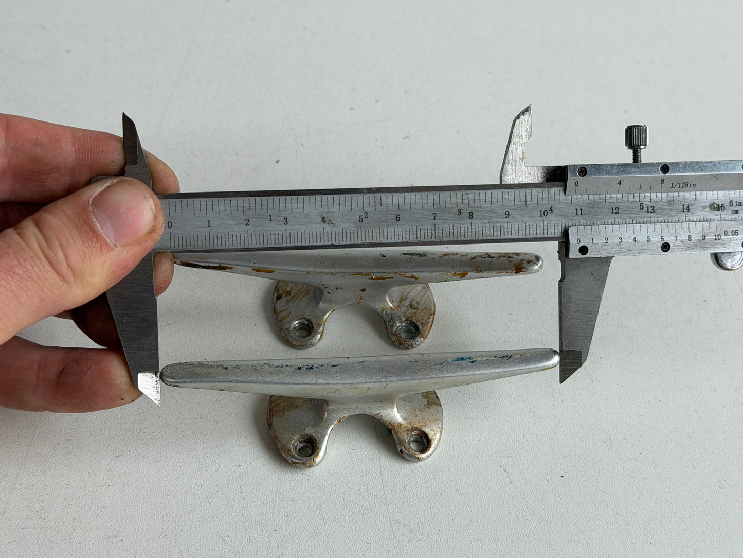 Aluminium kikker 110 mm 4 gaats