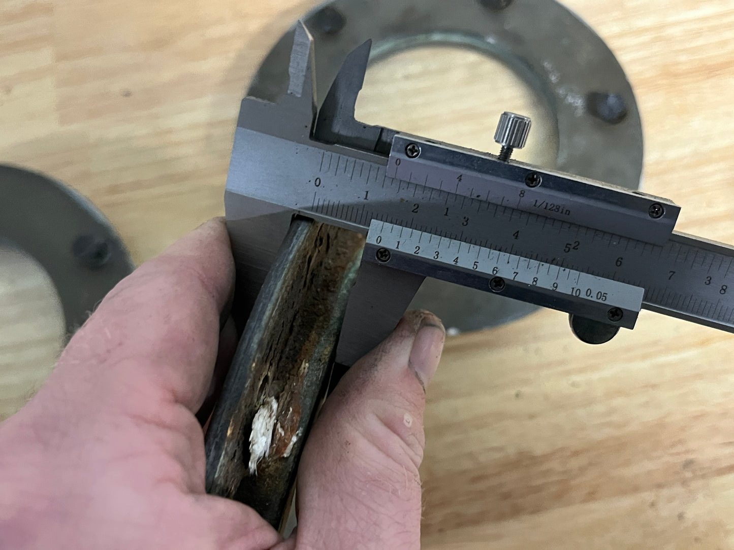 Bronzen patrijspoort / lichtrand 160 mm