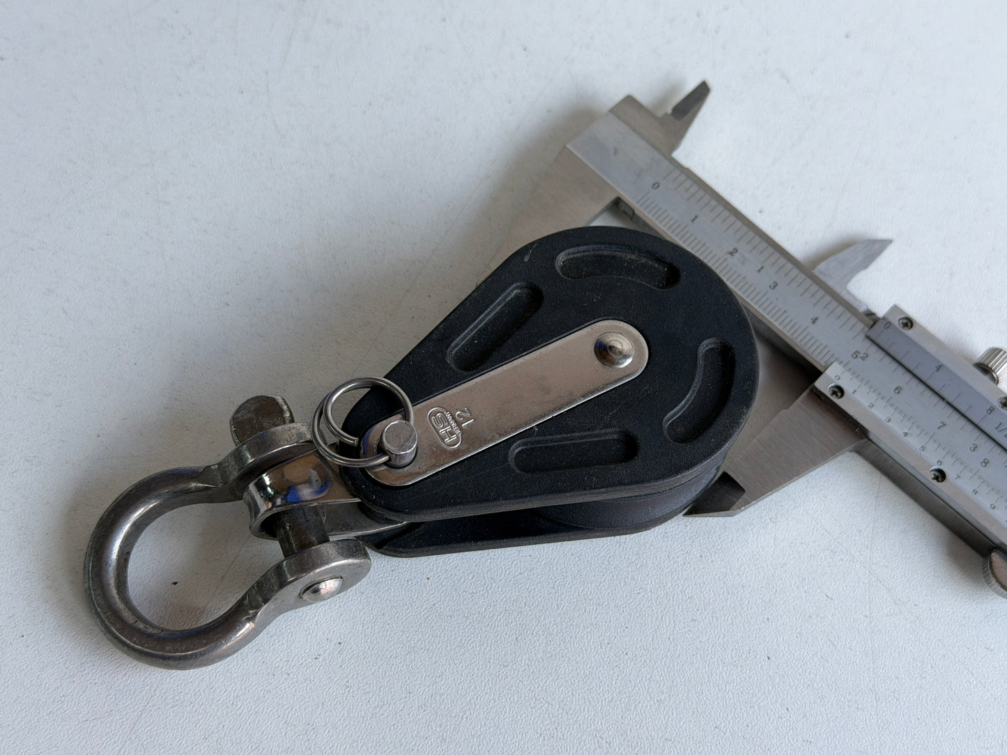 Sprenger 1 schijfs blok 50 mm tot 12 mm lijn