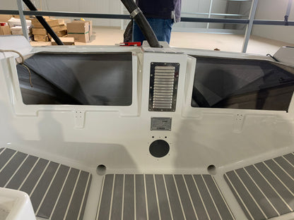 PVC teak 25 meter x 190 mm