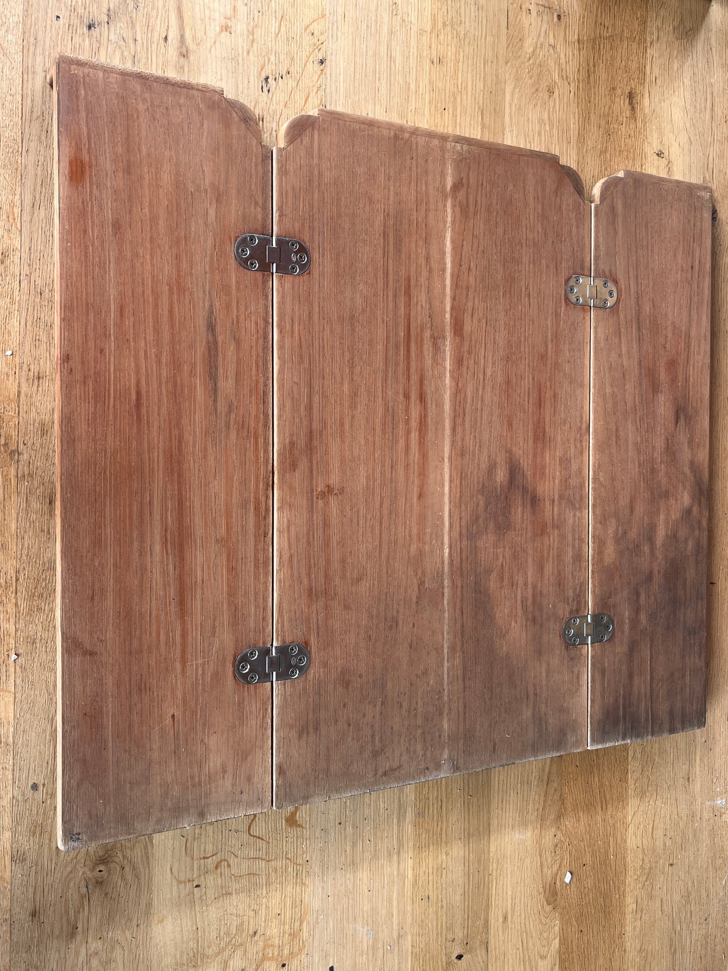 Teak kuiptafel / tafelblad 60 x 70 cm