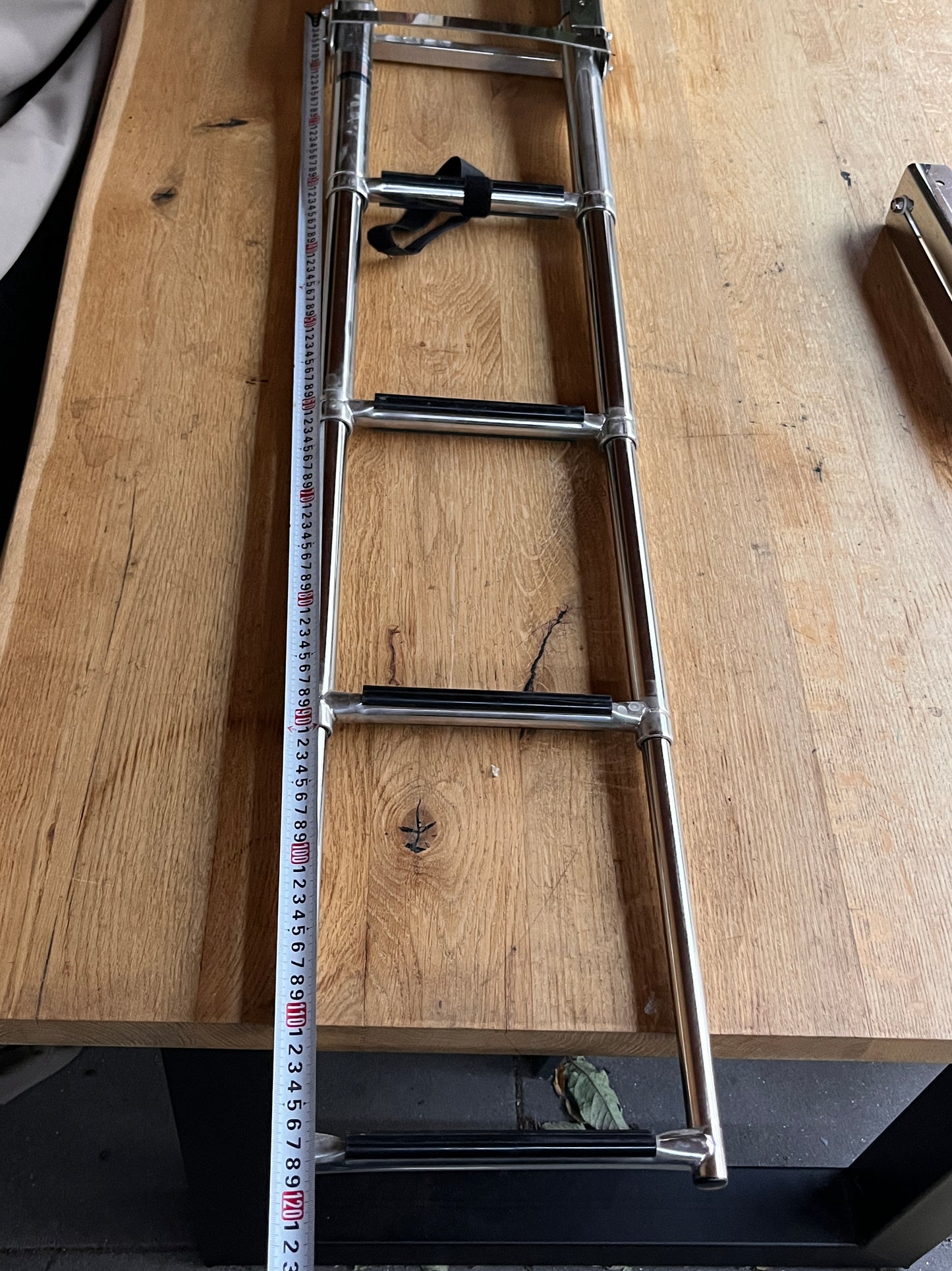 Zwemtrap Telescopisch Opvouwbaar met 4 treden