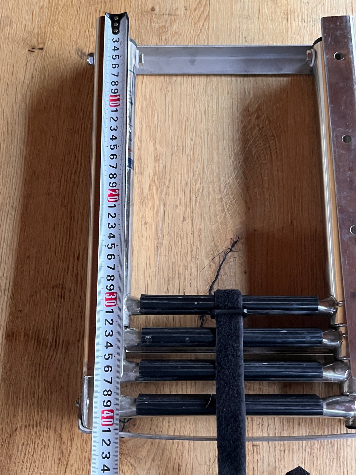 Zwemtrap Telescopisch Opvouwbaar met 4 treden