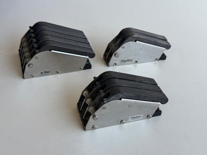 3 Pfeiffer valstopper 5/3/2 voudig. Totaal geschikt voor 10 lijnen.