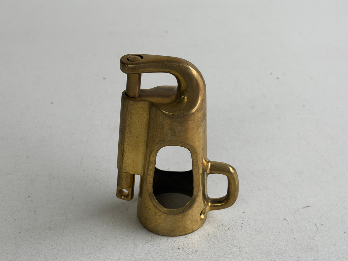 Bronzen / messing spinnaker-giekbeslag – 39 mm – NIEUW