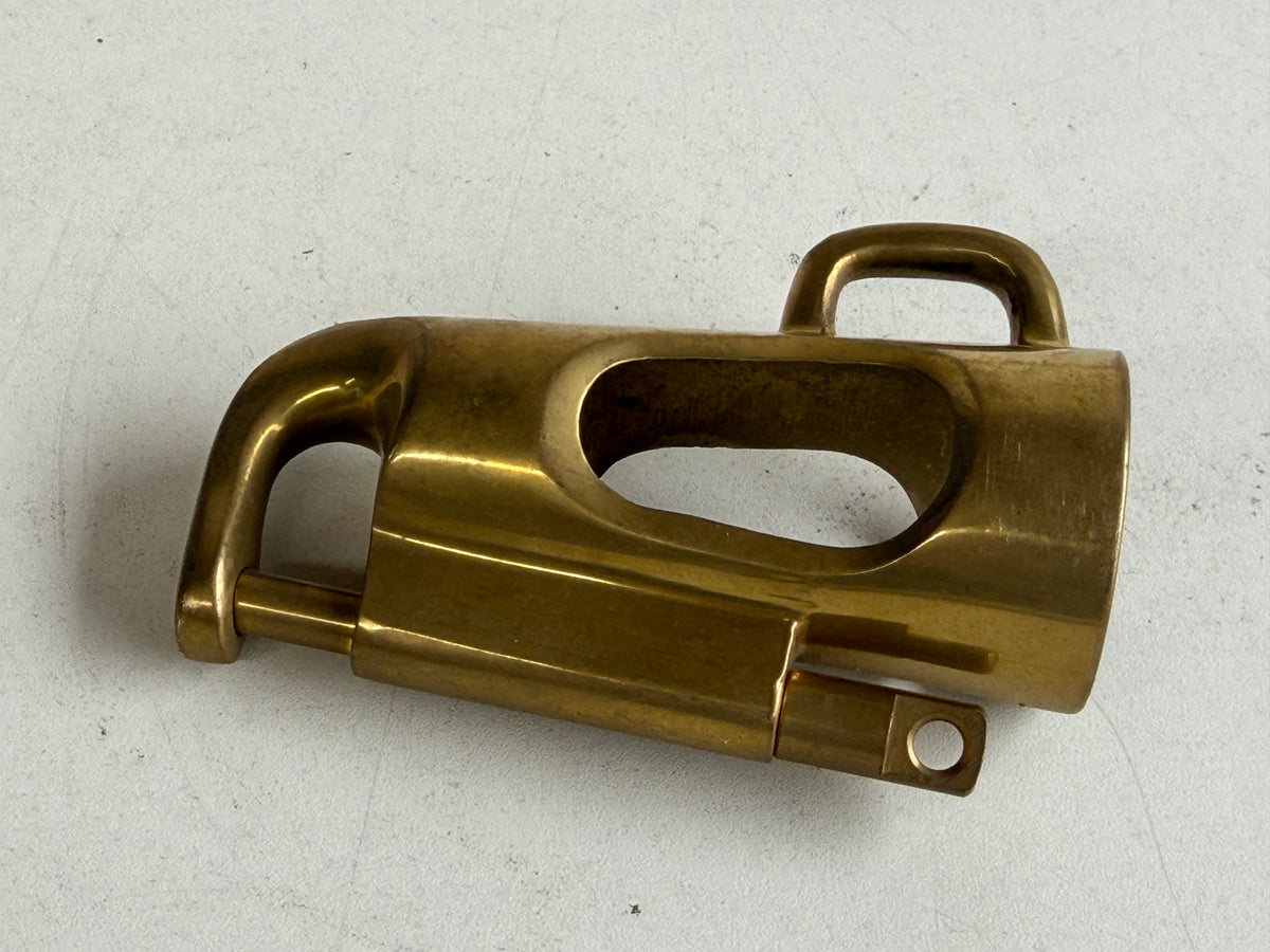 Bronzen / messing spinnaker-giekbeslag – 39 mm – NIEUW