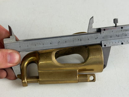 Bronzen / messing spinnaker-giekbeslag – 39 mm – NIEUW
