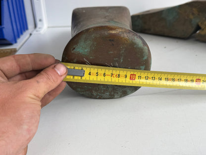 Unieke / antieke grote bronzen bolders 20 KG per stuk