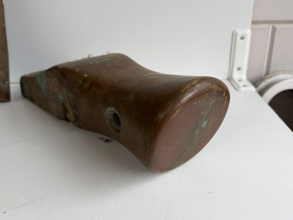 Unieke / antieke grote bronzen bolders 20 KG per stuk