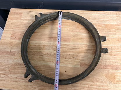 Bronzen patrijspoort / frame zonder glas 40 cm