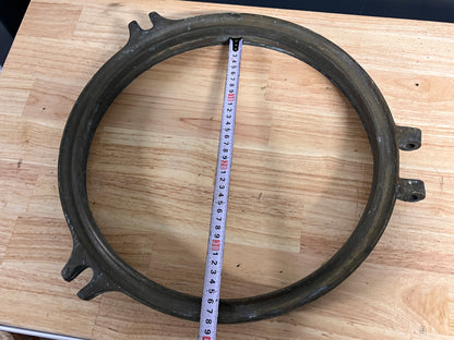 Bronzen patrijspoort / frame zonder glas 40 cm