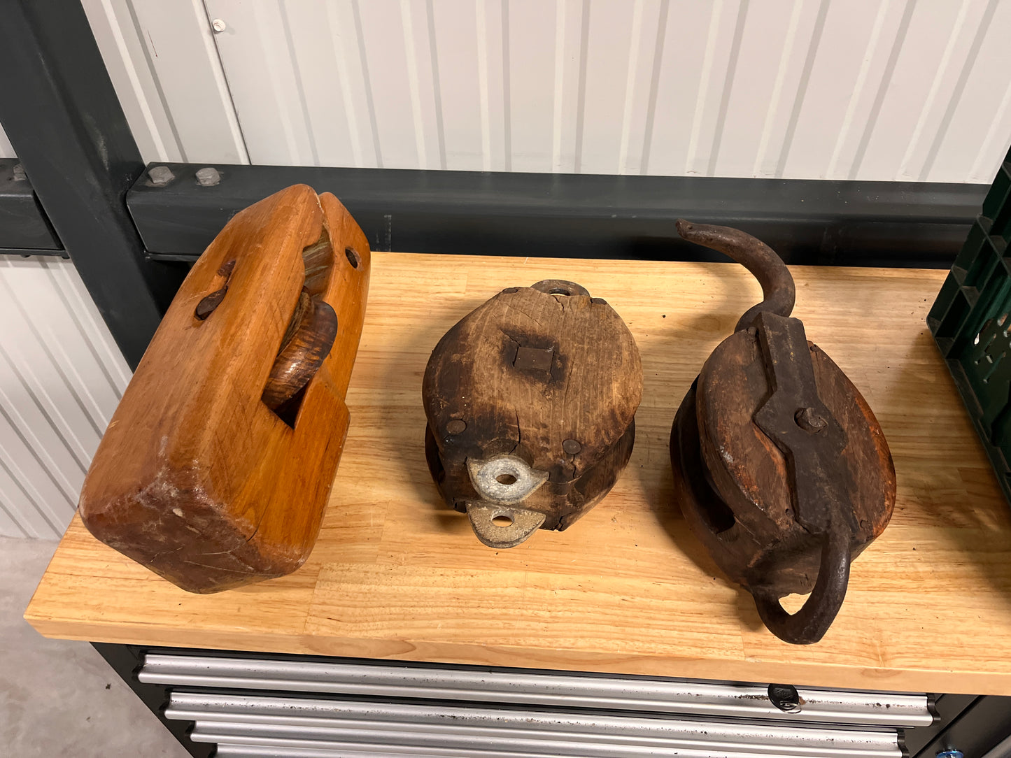 Grote klassieke houten blokken