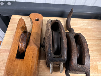 Grote klassieke houten blokken