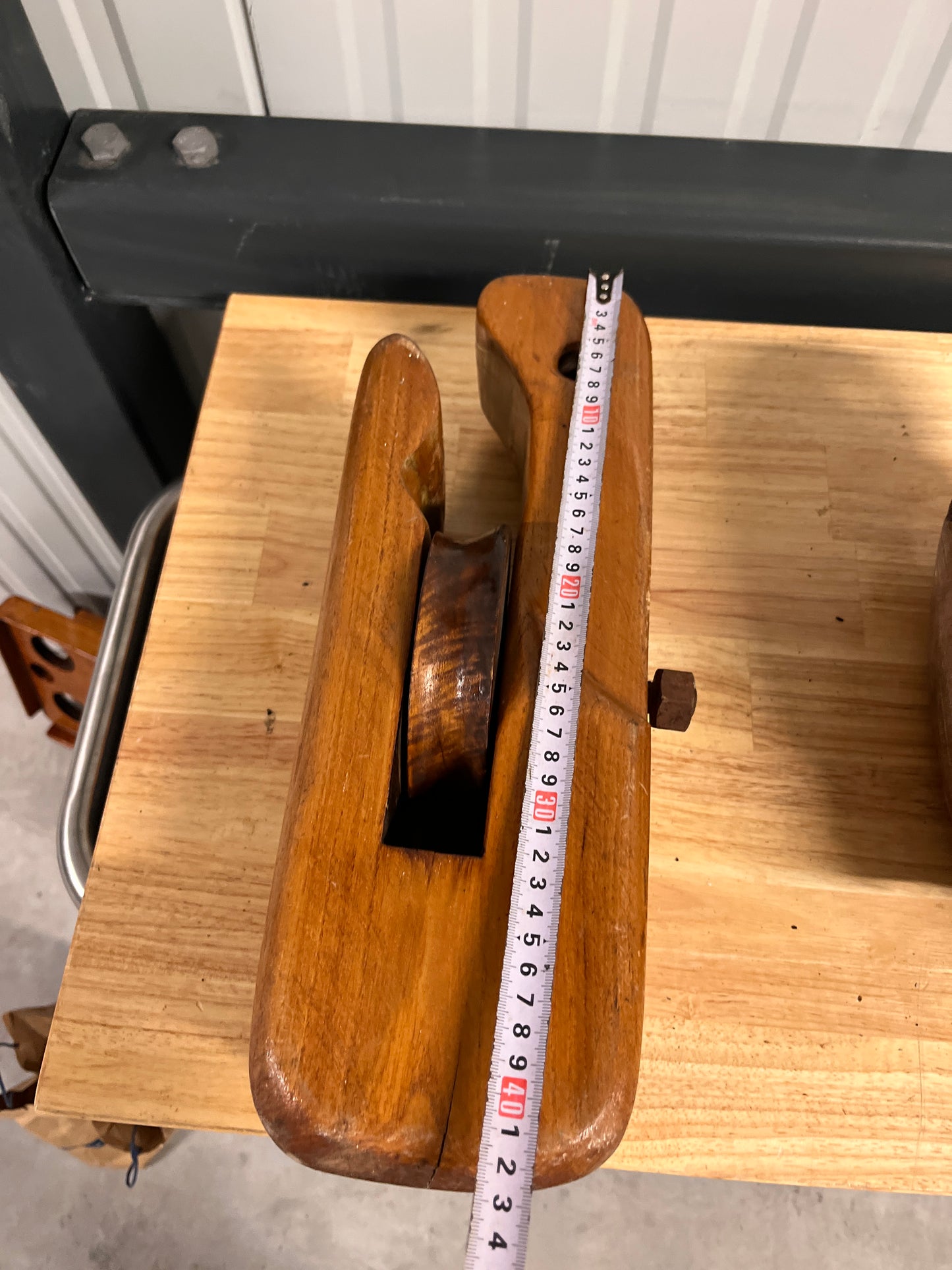 Grote klassieke houten blokken